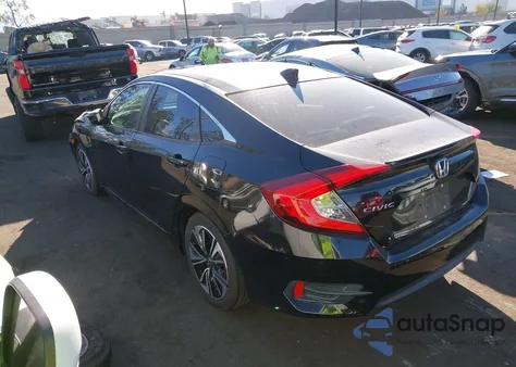 2017 Honda Civic Ex-L z USA, uszkodzony, nr VIN 2HGFC1F72HH643468
